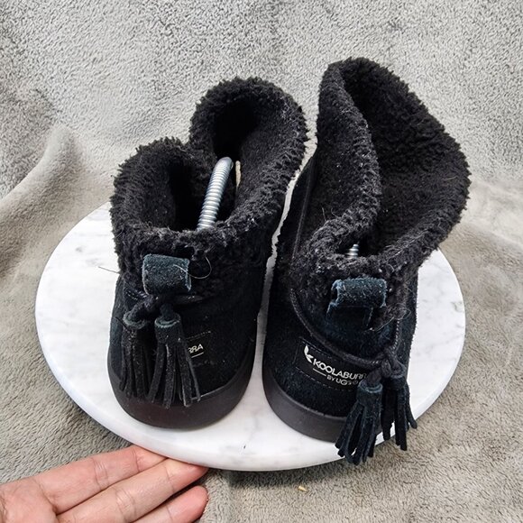 UGG Shoes Womens Size 11 Koolaburra Isana Black Bootie *GUC* - Picture 6 of 14